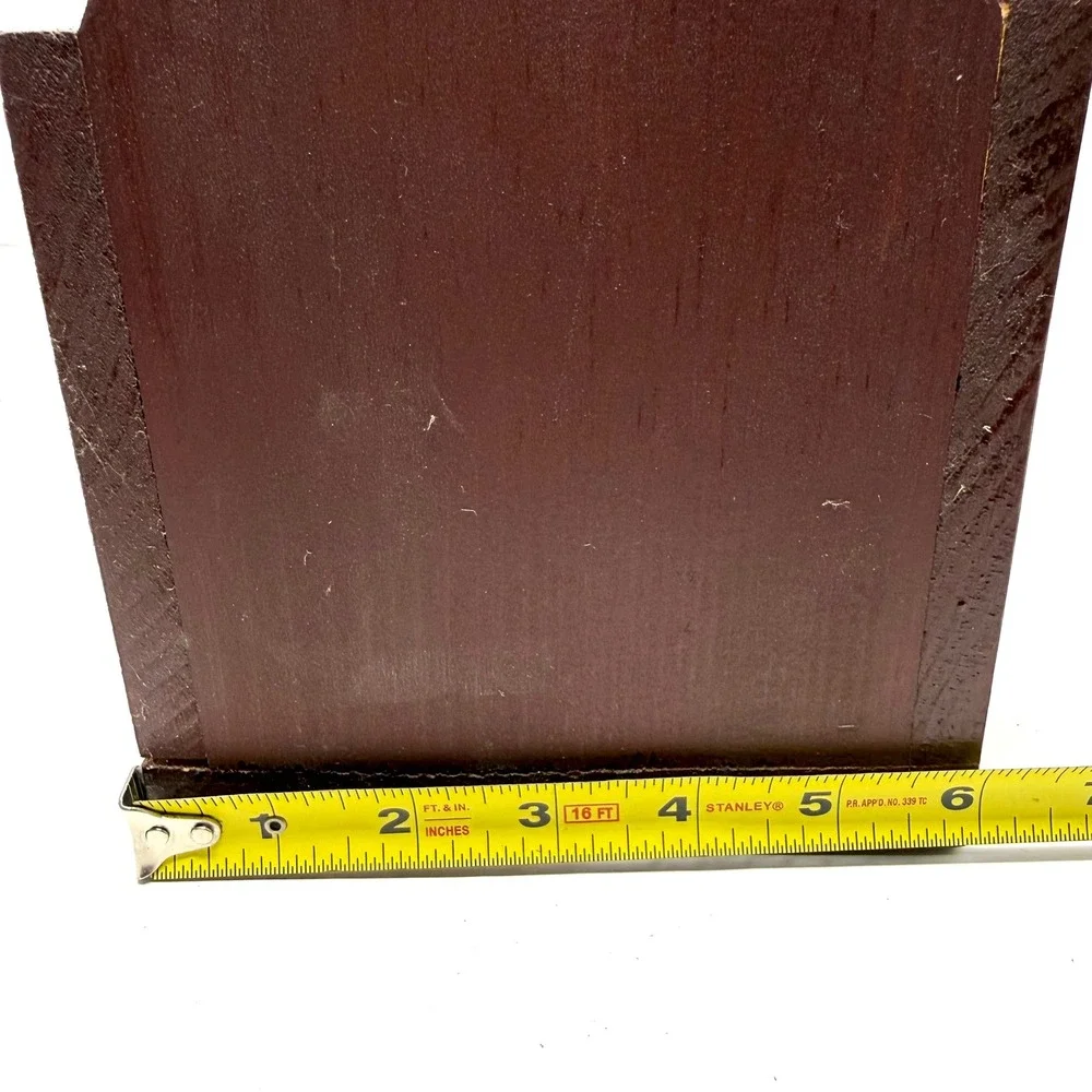 Nostalgia Wooden Box Co Vermont Choice Seeds Garden Caddy Rustic Wood Tote Brown